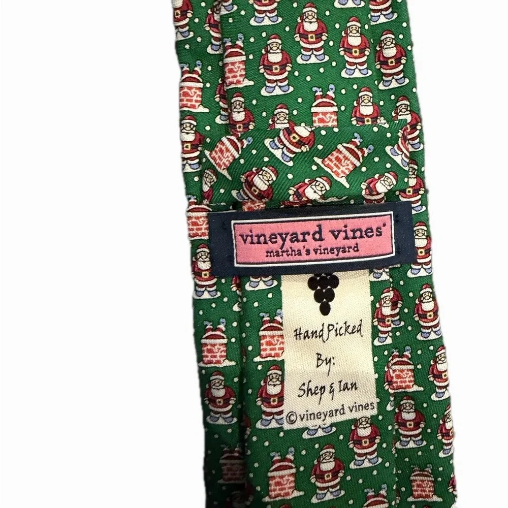 Boys’ Green Santa Tie